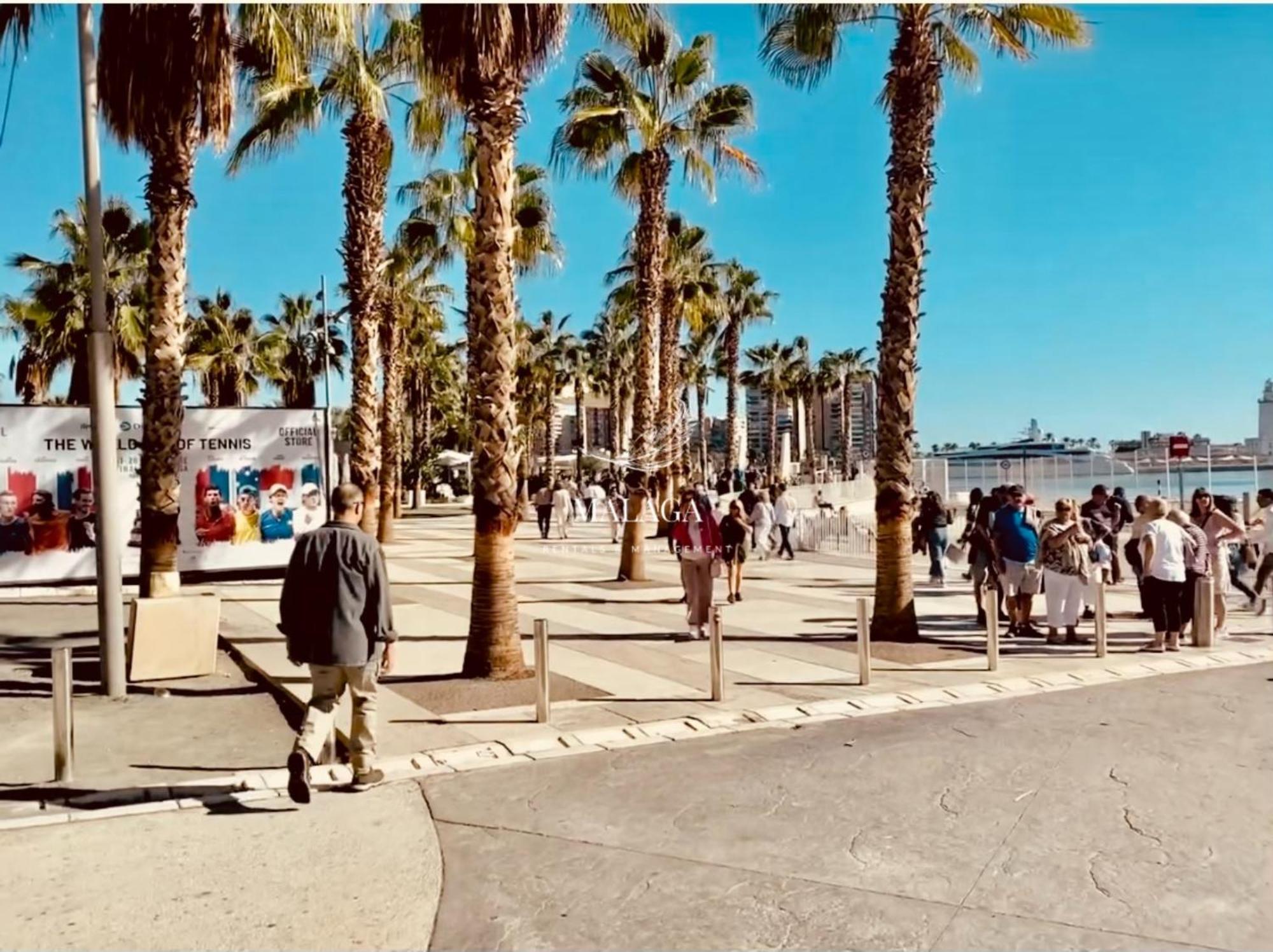 Malaga Centro Historico Lejlighed Eksteriør billede