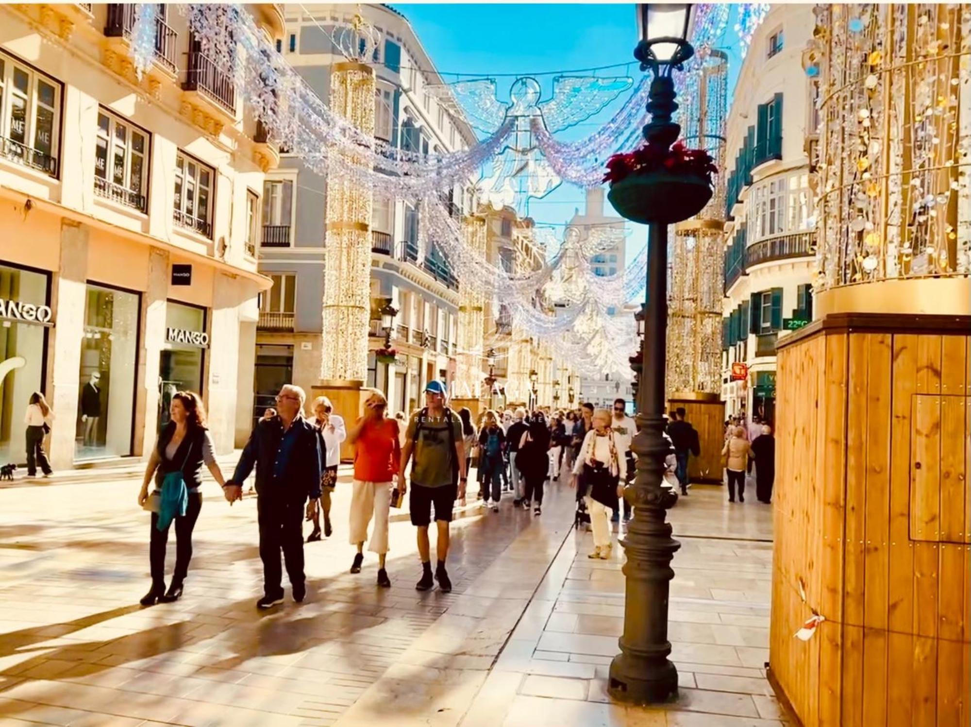 Malaga Centro Historico Lejlighed Eksteriør billede
