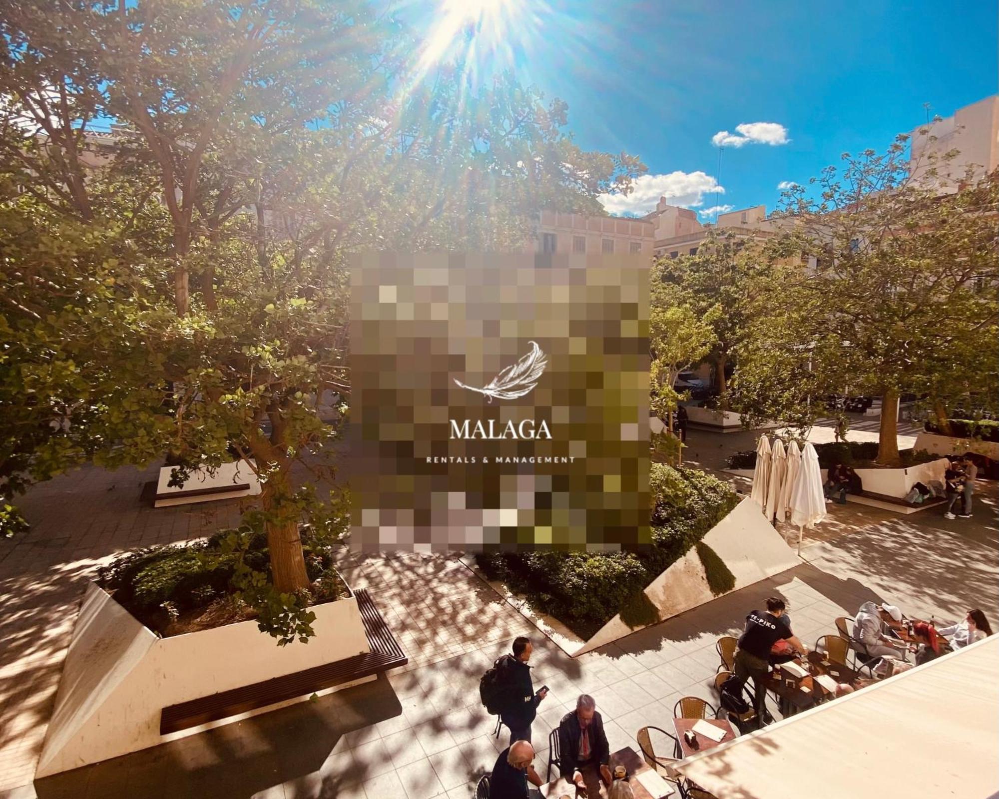 Malaga Centro Historico Lejlighed Eksteriør billede